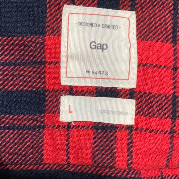 Men’s gap plaid button down shirt - Picture 2 of 3